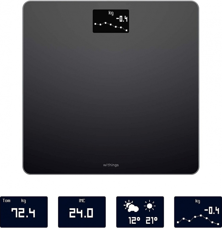 Withings Kroppsvekt, svart