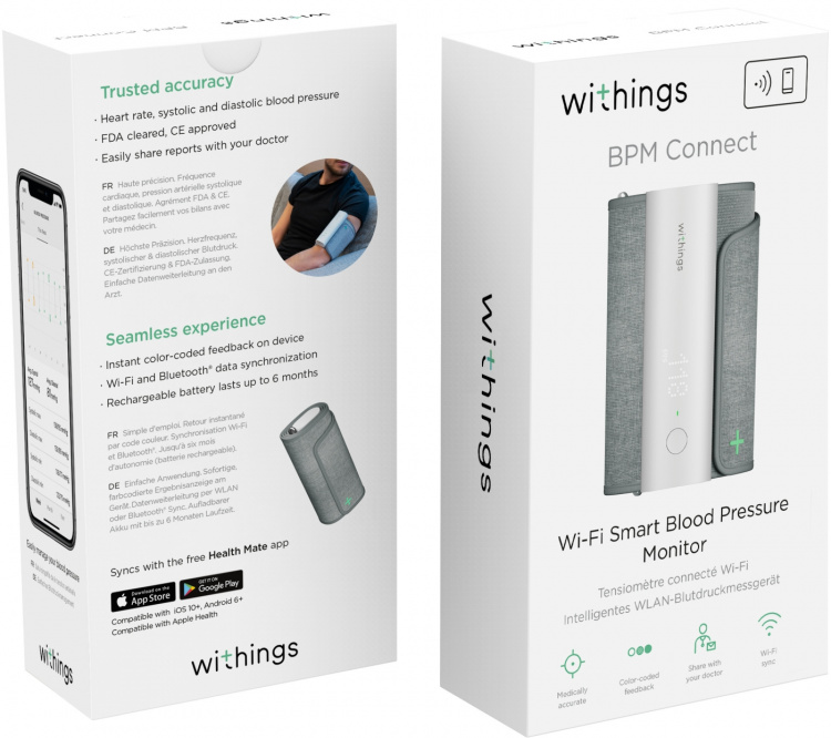 Withings BPM Connect blodtrykksmåler