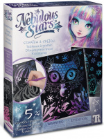 Nebulous Stars Scratch & Sketch-kartongsett