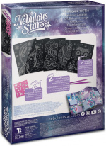 Nebulous Stars Scratch & Sketch-kartongsett
