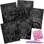Nebulous Stars Scratch & Sketch-kartongsett