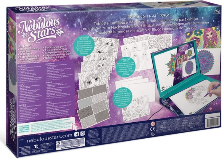 Nebulous Stars Tracing Light Pad - tegneblokk Nebulous Stars Tracing Light Pad - tegneblokk
