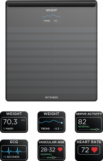 Withings Body Scan smartvekt, svart