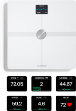 Withings Body Smart Hvit kroppsanalysevekt med wifi-tilkobling