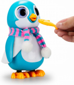 Silverlit Rescue Penguin - Reppana Penguin - interaktivt kjæledyr, lyseblå