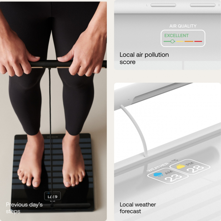 Withings Body Scan smartvekt, hvit