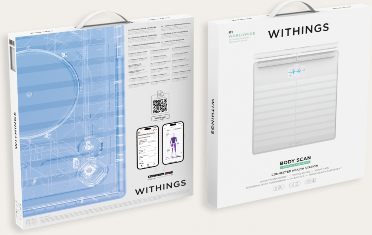 Withings Body Scan smartvekt, hvit
