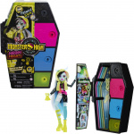 Monster High Skulltimate Secrets: Neon Frights Frankie - motedukke Monster High Skulltimate Secrets: Neon Frights Frankie - motedukke