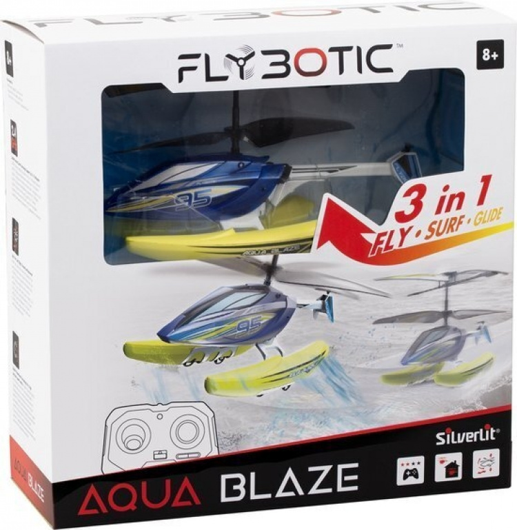 Silverlit Flybotic Aqua Blaze - fjernstyrt helikopter