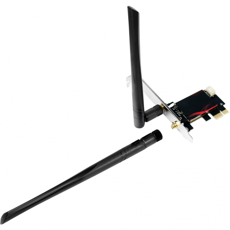 LogiLink PCI Express-kort Wi-Fi 6E-adapter AX5400 + BT 5.2 LogiLink PCI Express-kort Wi-Fi 6E-adapter AX5400 + BT 5.2