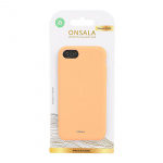 Onsala Backcover Sil Touch iPhone 6/7/8/SE Apricot