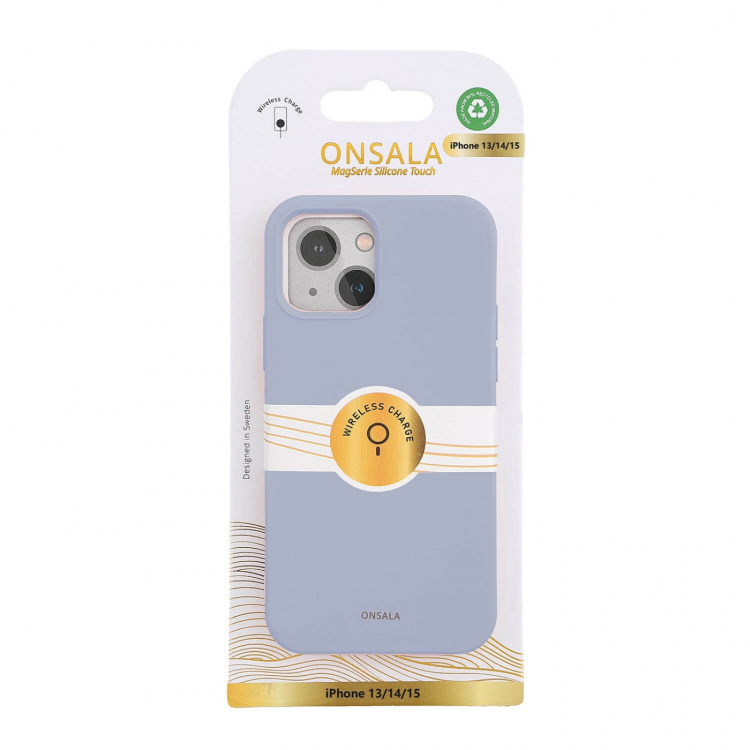 Onsala Backcover Sil Touch iPhone 13 /14 Summer Sky Onsala Backcover Sil Touch iPhone 13 /14 Summer Sky