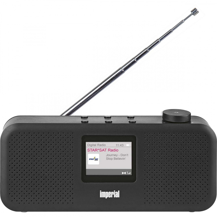 imperial DABMAN 16 DAB+ / FM Stereo Radio Svart
