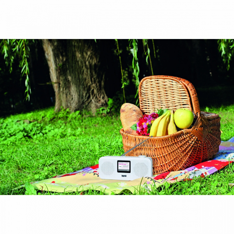 imperial DABMAN 16 DAB+ / FM Stereo Radio Hvit