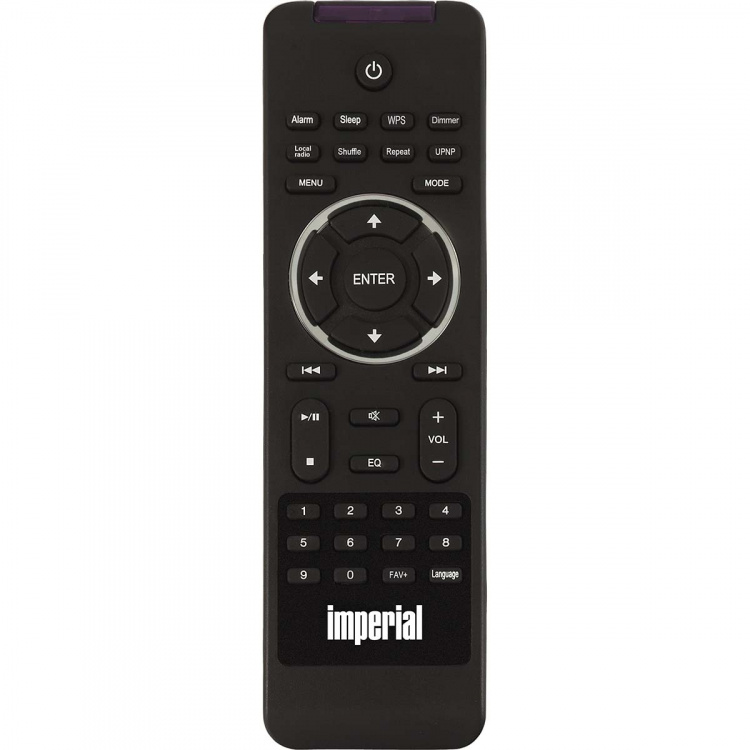 imperial DABMAN i205 Hybrid Stereo Radio DAB+ / FM / Internett / Bluetooth i treutseende