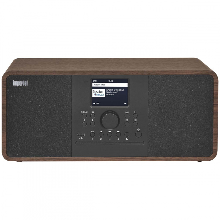 imperial DABMAN i205 CD Hybrid Stereo Radio DAB+ / FM / Internett / Bluetooth i treutseende