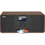 imperial DABMAN i205 CD Hybrid Stereo Radio DAB+ / FM / Internett / Bluetooth i treutseende