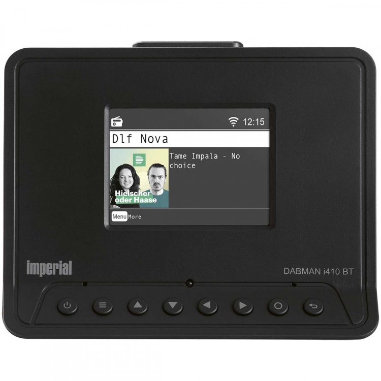 imperial DABMAN i410 BT Compact Hybrid Radio DAB+ / FM / Internett / Bluetooth Svart imperial DABMAN i410 BT Compact Hybrid Radio DAB+ / FM / Internett / Bluetooth Svart