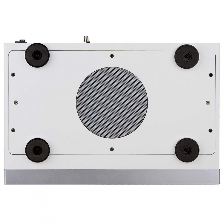 imperial DABMAN i450 CD multifunksjonell stereoradio DAB+ / FM / Internett / Bluetooth hvit-sølv