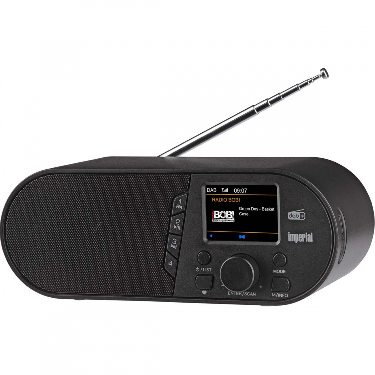 imperial DABMAN d105 Compact DAB+ /FM/Bluetooth-radio svart imperial DABMAN d105 Compact DAB+ /FM/Bluetooth-radio svart