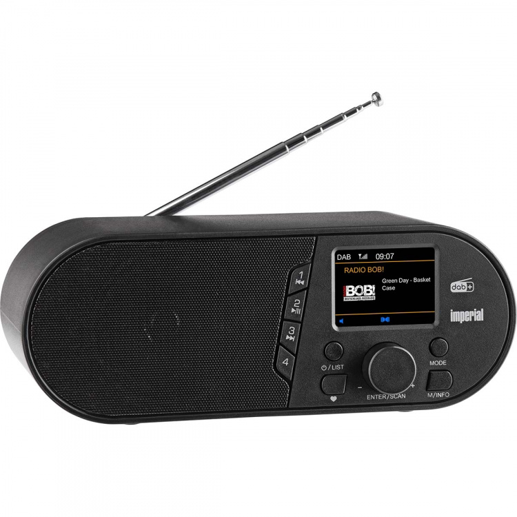 imperial DABMAN d105 Compact DAB+ /FM/Bluetooth-radio svart imperial DABMAN d105 Compact DAB+ /FM/Bluetooth-radio svart