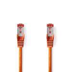 Nedis CAT6 Nettverkskabel | RJ45 Han | RJ45 Han | S/FTP | 0.25 m | Rund | LSZH | Oransje | Label Nedis CAT6 Nettverkskabel | RJ45 Han | RJ45 Han | S/FTP | 0.25 m | Rund | LSZH | Oransje | Label