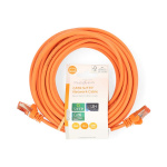 Nedis CAT6 Nettverkskabel | RJ45 Han | RJ45 Han | S/FTP | 10.0 m | Rund | LSZH | Oransje | Label Nedis CAT6 Nettverkskabel | RJ45 Han | RJ45 Han | S/FTP | 10.0 m | Rund | LSZH | Oransje | Label