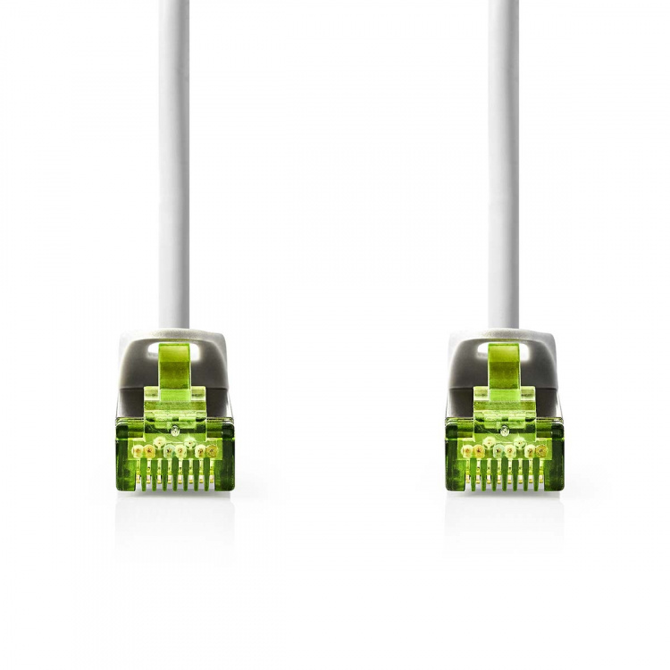 Nedis CAT7 nettverkskabel | S/FTP | RJ45 Han | RJ45 Han | 1.00 m | Snagless | Rund | LSZH | Grå | Label Nedis CAT7 nettverkskabel | S/FTP | RJ45 Han | RJ45 Han | 1.00 m | Snagless | Rund | LSZH | Grå | Label
