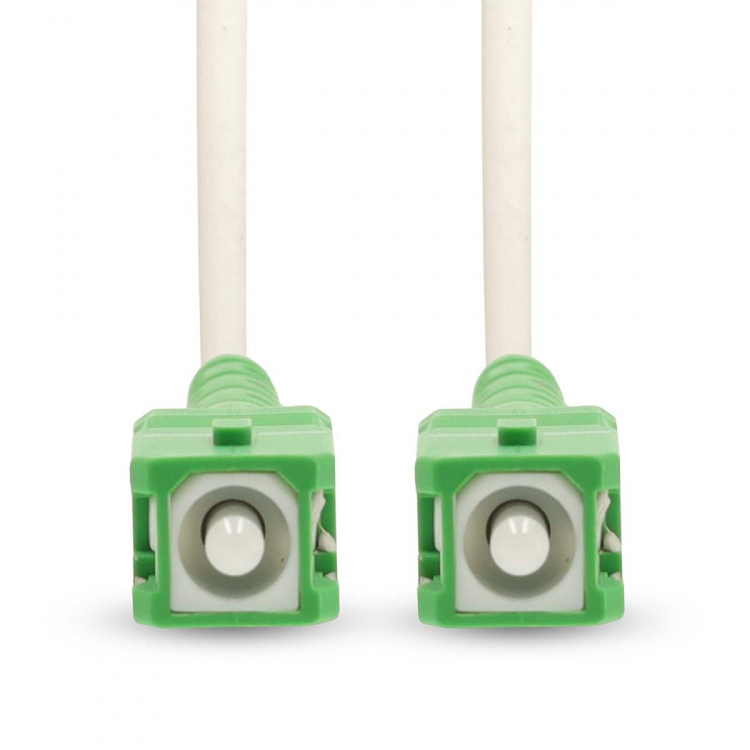 Nedis Glassfiber patchkabel | SMF (Single Mode Phase) | SC/APC | SC/APC | 100 Gbps | 6.00 m | Hvit | Gift Box with Euro Lock Nedis Glassfiber patchkabel | SMF (Single Mode Phase) | SC/APC | SC/APC | 100 Gbps | 6.00 m | Hvit | Gift Box with Euro Lock