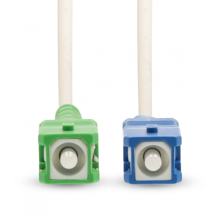 Nedis Glassfiber patchkabel | SMF (Single Mode Phase) | SC/APC | SC/UPC | 100 Gbps | 6.00 m | Hvit | Gift Box with Euro Lock Nedis Glassfiber patchkabel | SMF (Single Mode Phase) | SC/APC | SC/UPC | 100 Gbps | 6.00 m | Hvit | Gift Box with Euro Lock