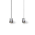 Nedis Cat 8.1 nettverkskabel | S/FTP | RJ45 Han | RJ45 Han | 20.0 m | Rund | LSZH | Hvit | Label Nedis Cat 8.1 nettverkskabel | S/FTP | RJ45 Han | RJ45 Han | 20.0 m | Rund | LSZH | Hvit | Label