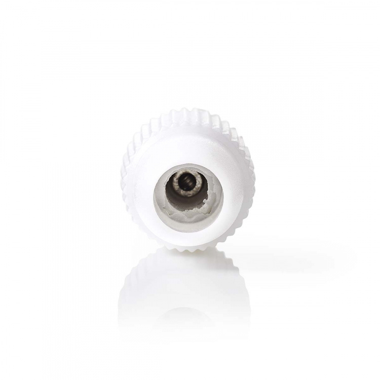 Nedis IEC (koaks) Connector | Rett | Hann | Nikkel belagt | 75 Ohm | Skrue | Kabeltilførselsdiameter: 7.0 mm | Metall / PVC | Hvit | 2 stk. | Boks Nedis IEC (koaks) Connector | Rett | Hann | Nikkel belagt | 75 Ohm | Skrue | Kabeltilførselsdiameter: 7.0 mm | Metall / PVC | Hvit | 2 stk. | Boks