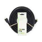 Nedis High Speed HDMI ™ kabel med Ethernet | HDMI ™ -kontakt | HDMI ™ -kontakt | 4K@60Hz | ARC | 18 Gbps | 15.0 m | Rund | PVC | Sort | Label Nedis High Speed HDMI ™ kabel med Ethernet | HDMI ™ -kontakt | HDMI ™ -kontakt | 4K@60Hz | ARC | 18 Gbps | 15.0 m | Rund | PVC | Sort | Label