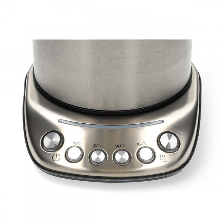 Nedis SmartLife Vannkoker | Wi-Fi | 1.7 l | Rustfritt Stål | 70,80,90,100 °C | Temperaturindikator | Roterbar 360 grader | Skjult varmeelement | Strix® kontroll | Android™ / IOS Nedis SmartLife Vannkoker | Wi-Fi | 1.7 l | Rustfritt Stål | 70,80,90,100 °C | Temperaturindikator | Roterbar 360 grader | Skjult varmeelement | Strix® kontroll | Android™ / IOS