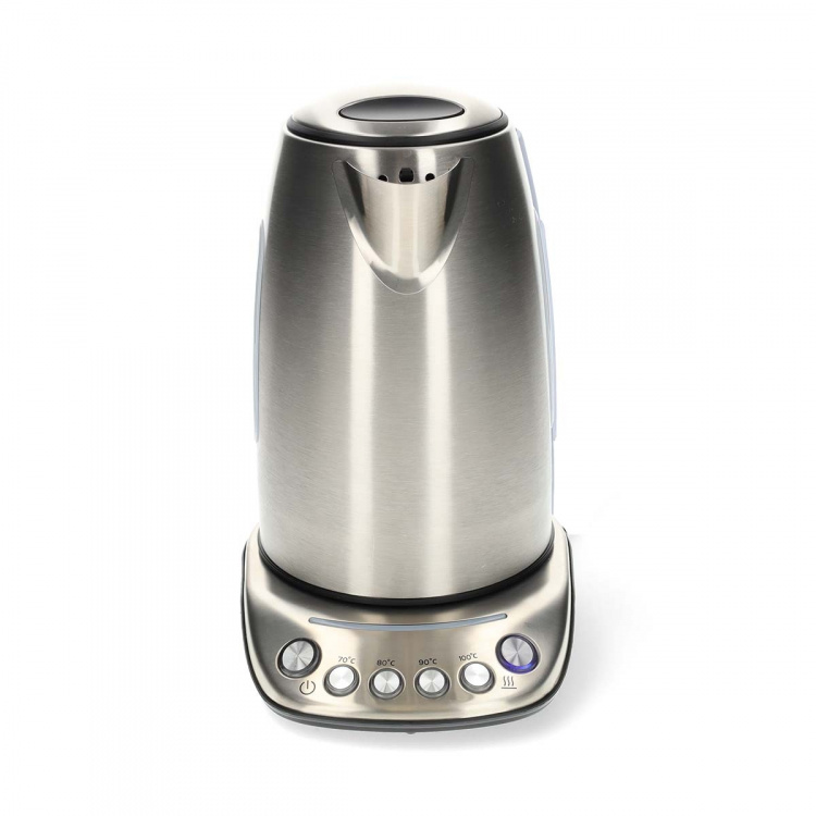 Nedis SmartLife Vannkoker | Wi-Fi | 1.7 l | Rustfritt Stål | 70,80,90,100 °C | Temperaturindikator | Roterbar 360 grader | Skjult varmeelement | Strix® kontroll | Android™ / IOS Nedis SmartLife Vannkoker | Wi-Fi | 1.7 l | Rustfritt Stål | 70,80,90,100 °C | Temperaturindikator | Roterbar 360 grader | Skjult varmeelement | Strix® kontroll | Android™ / IOS