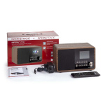 imperial i110 Wi-Fi Internett-radio med mediespillerfunksjon i treutseende