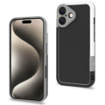 Celly Støtfanger iPhone 16 svart/hvit
