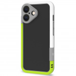 Celly Støtfanger iPhone 16 Hvit/Limegrønn