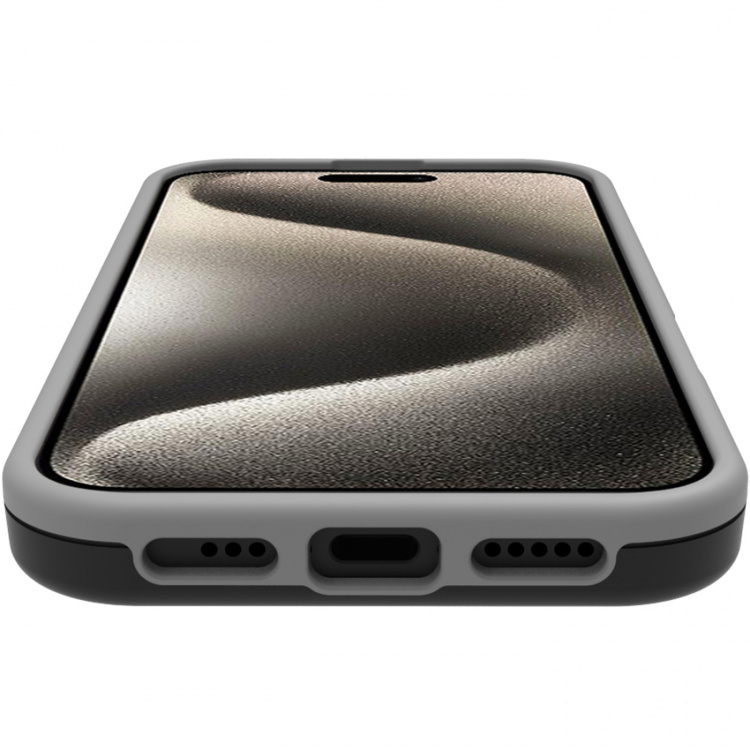 Celly Støtfanger iPhone 16 Pro svart/hvit