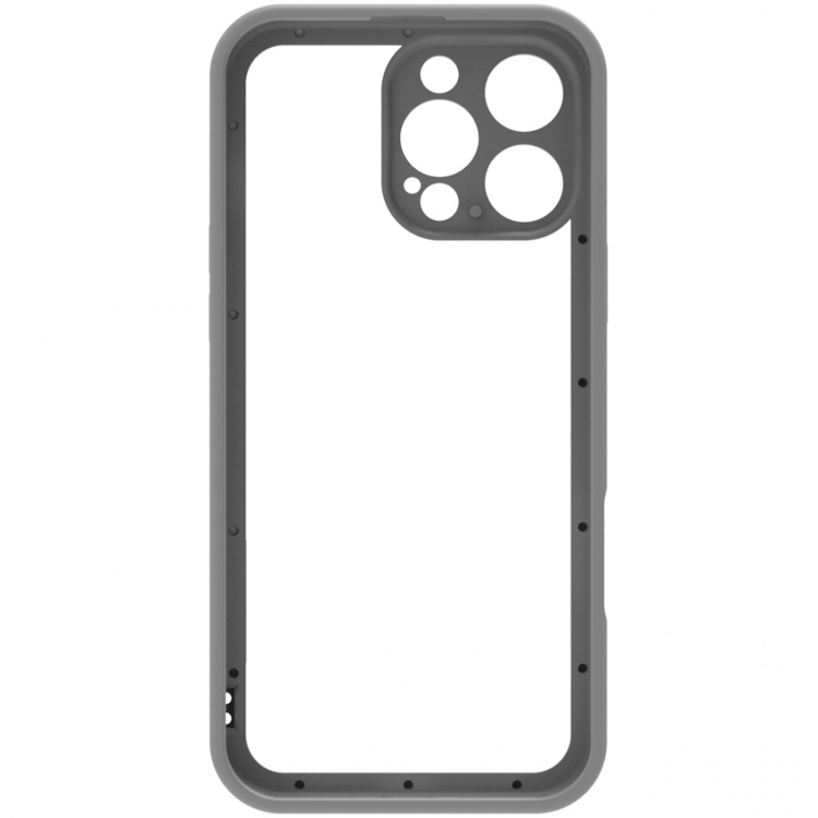 Celly Støtfanger iPhone 16 Pro Max svart/hvit