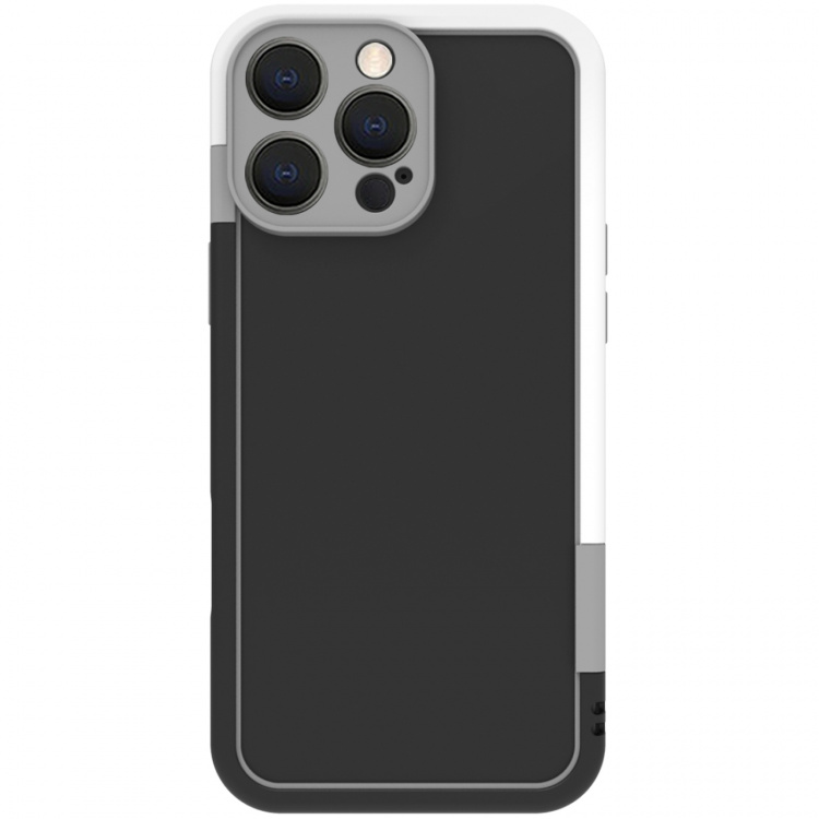 Celly Støtfanger iPhone 16 Pro Max svart/hvit