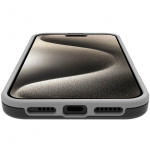 Celly Støtfanger iPhone 16 Pro Max svart/hvit