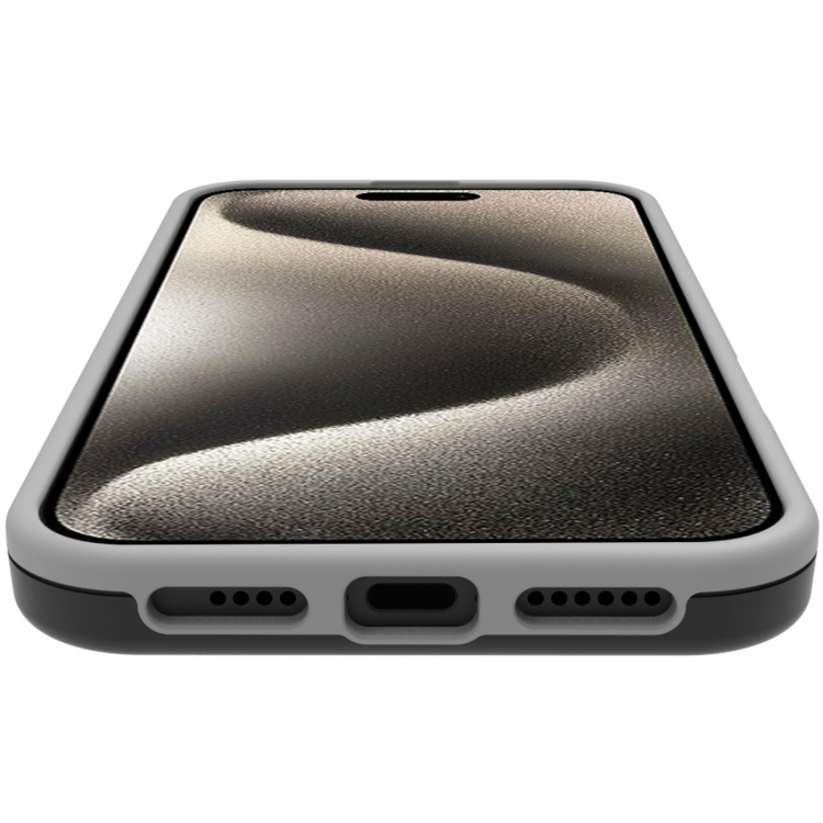 Celly Støtfanger iPhone 16 Pro Max svart/hvit