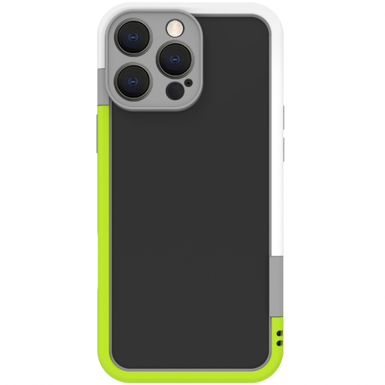 Celly Støtfanger iPhone 16 Pro Max hvit/limegrønn