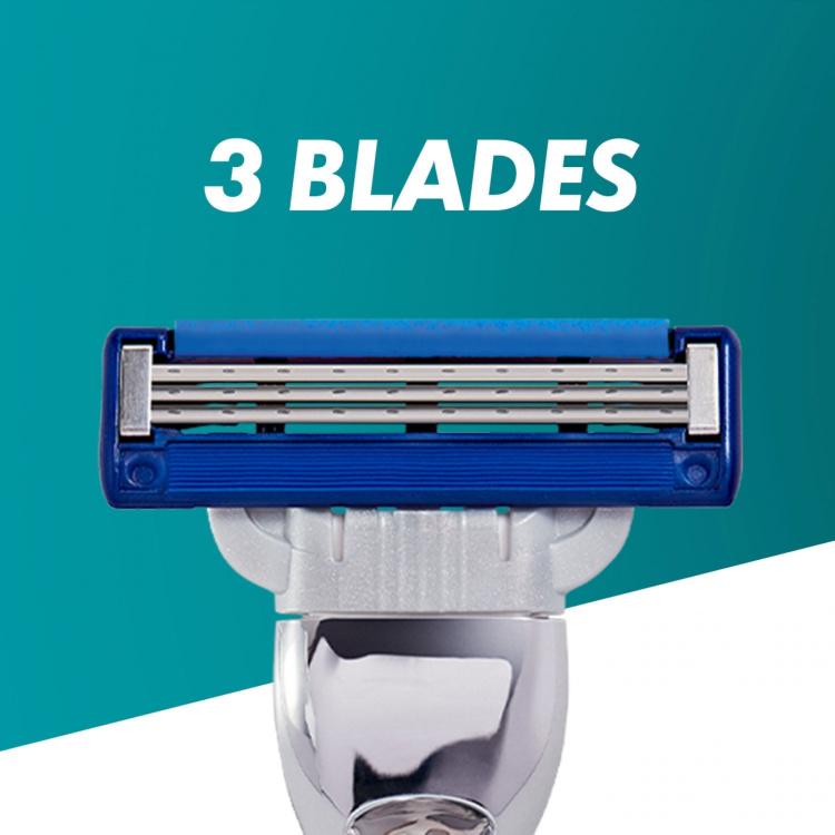 Gillette Barberhøvel Mach3 Turbo 2 stk barberblader