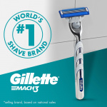 Gillette Barberhøvel Mach3 Turbo 2 stk barberblader