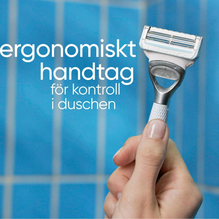 Gillette Venus barberblad for kjønnshår og hud 4 stk