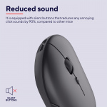 Trust Puck oppladbar trådløs mus Svart Trust Puck oppladbar trådløs mus Svart