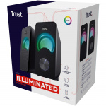 Trust Arys Compact 2.0-høyttalere RGB Trust Arys Compact 2.0-høyttalere RGB