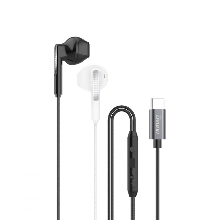 Dudao X3Pro in-ear headphones USB-C 1.2 m white